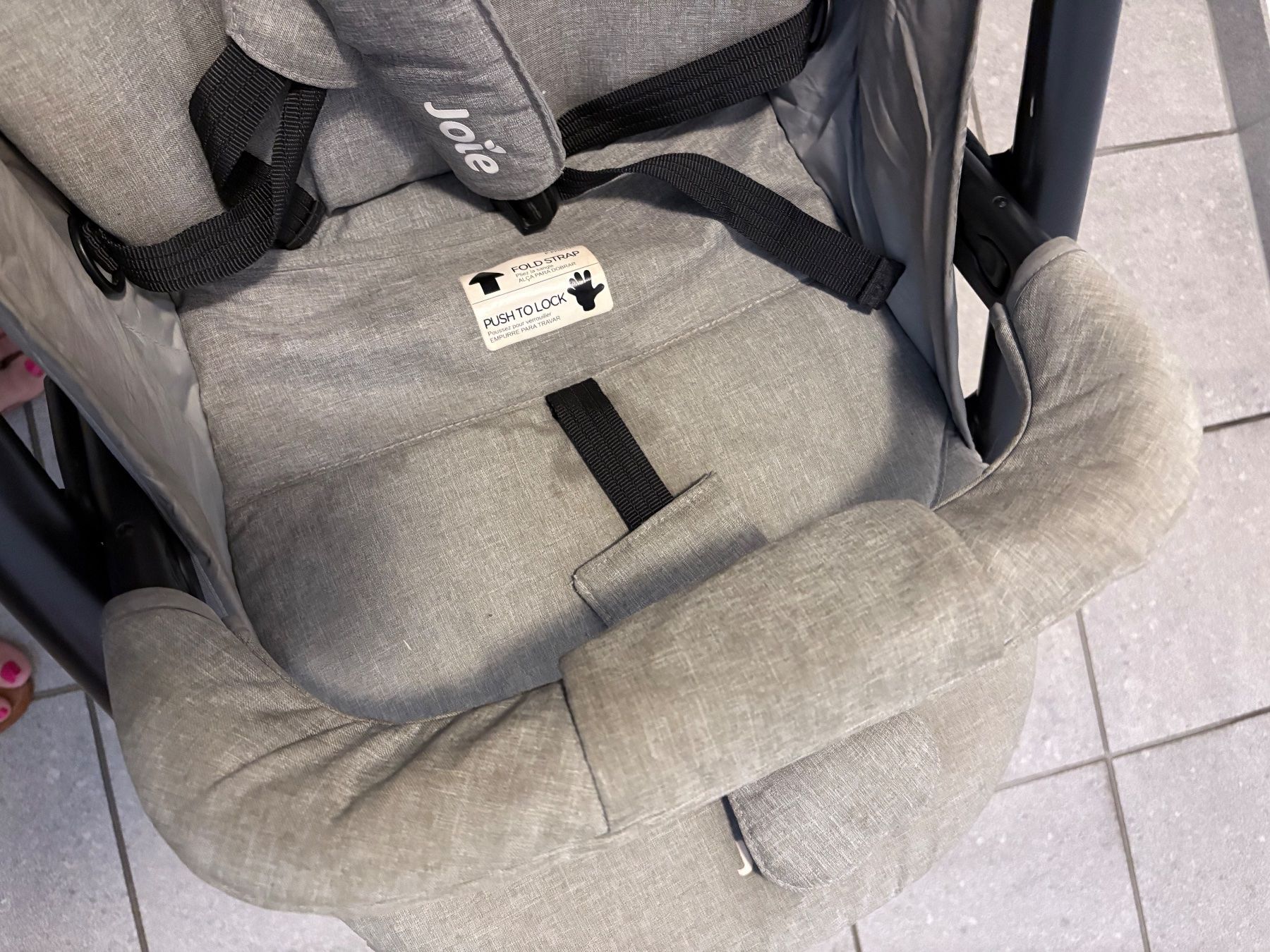 Joie Carrozzine: Kinderwagen Joie grau mit Regenverdeck – Usato da Zufikon venduto da zufi05 4