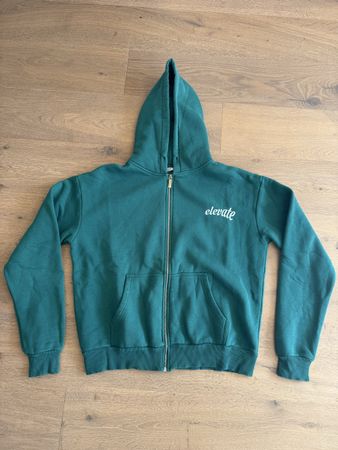 Hoodie Elevate Clothing grün Grösse XS