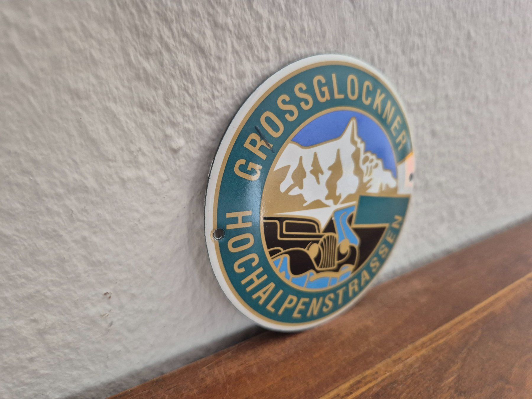 Insegne: Emailschild Grossglockner Alpen Berge Service Emaille Schild – Nuovo (secondo la descrizione) da Schaffhausen venduto da pfanis09 5