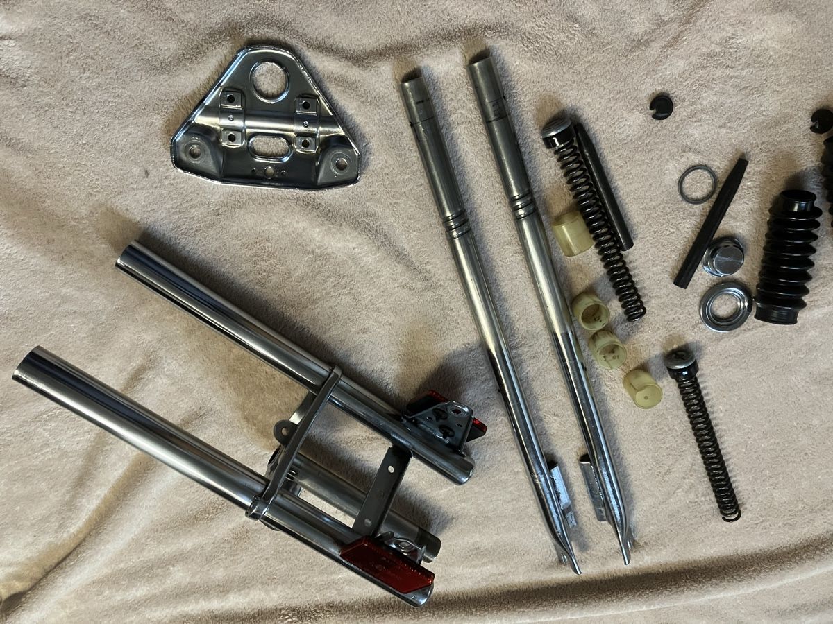 Puch Mofa-Ersatzteile: Orig. Puch Gabel top – Gebraucht aus Glashütten von forester12 3