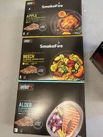 Weber SmokeFire Pellets  Apple, Beech, Alder  NEU & OVP