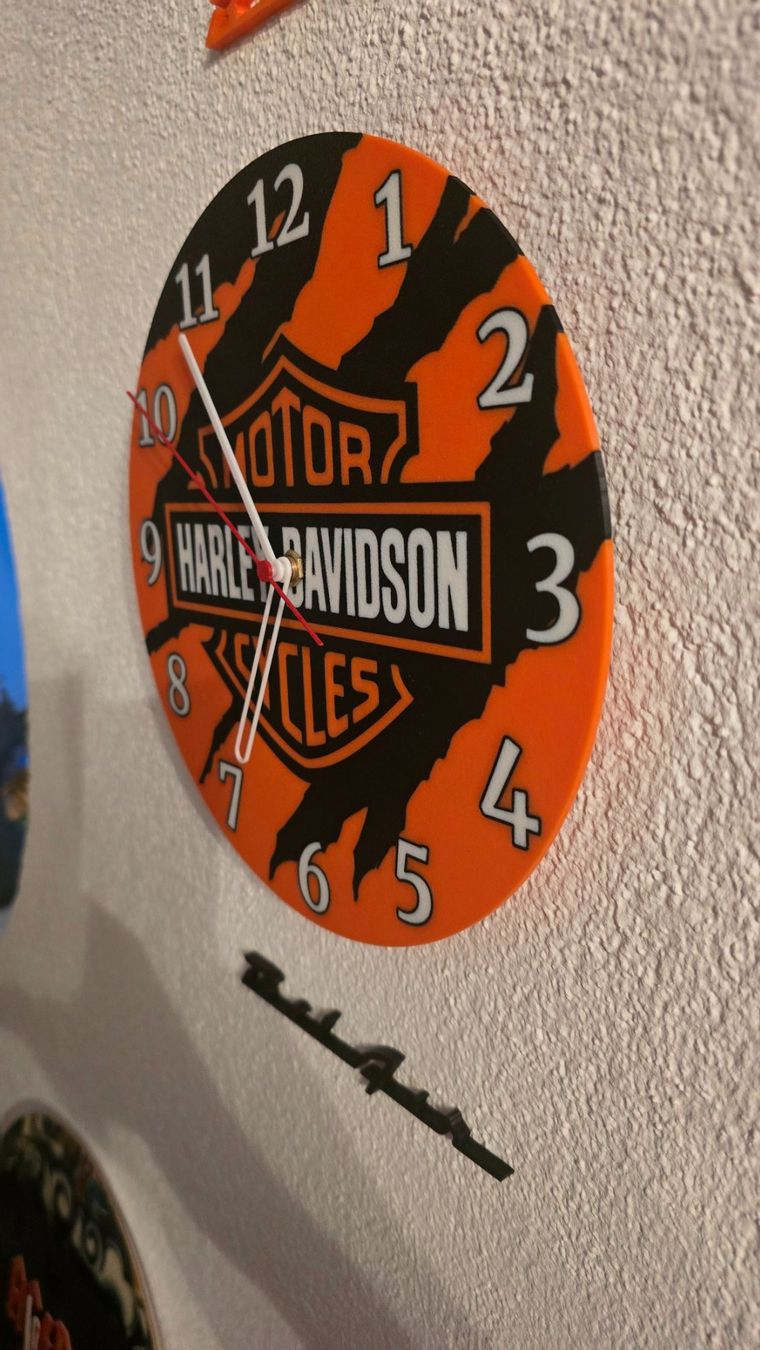 Orologi da terra & Orologi da parete: Harley Davidson Wanduhr – Usato da Winznau venduto da johny_wayne 2