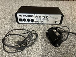 M-Audio M-Track Quad USB Audio Interface