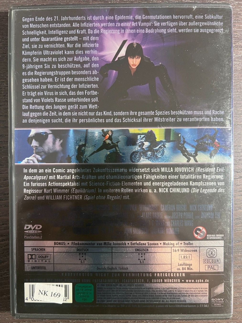 Tutti i DVDs: Ultraviolet – Usato da Zürich venduto da FilmFreunde 1