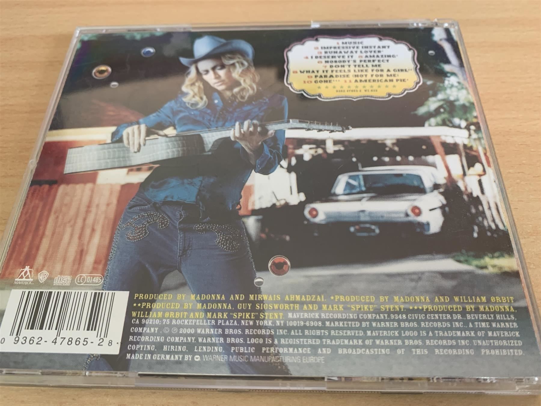 CD: Madonna – Music – Usato da Rikon im Tösstal venduto da Alpenmutz 1