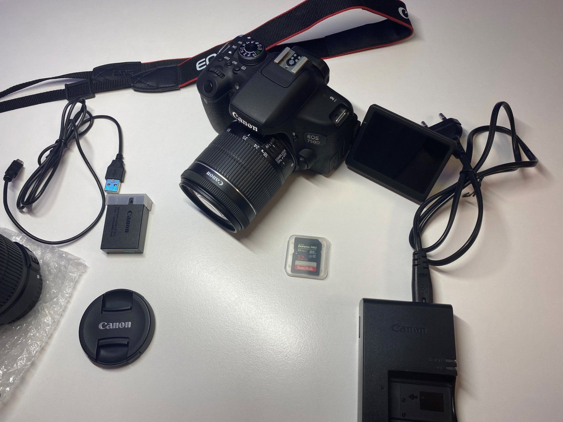 Canon Kamera: CANON EOS 750D + EF-S 18-55 mm – Gebraucht aus Schliern b. Köniz von yugioh_93 2