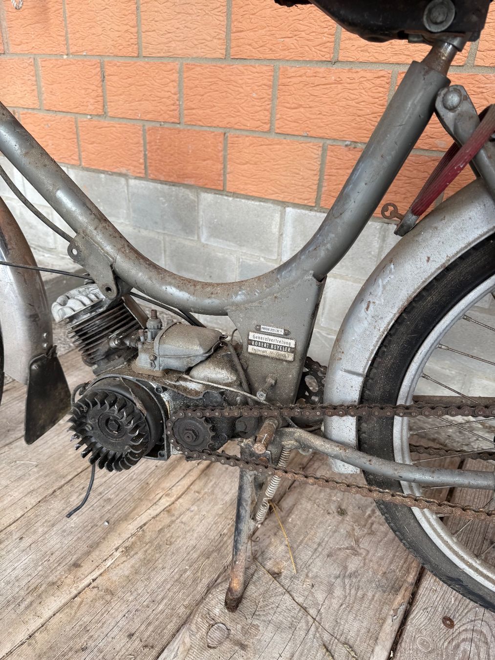 Sachs Mofas: Sachs 502 Prior 221 Töffli – Defekt aus Fahrni b. Thun von Salzberger-FZH 3