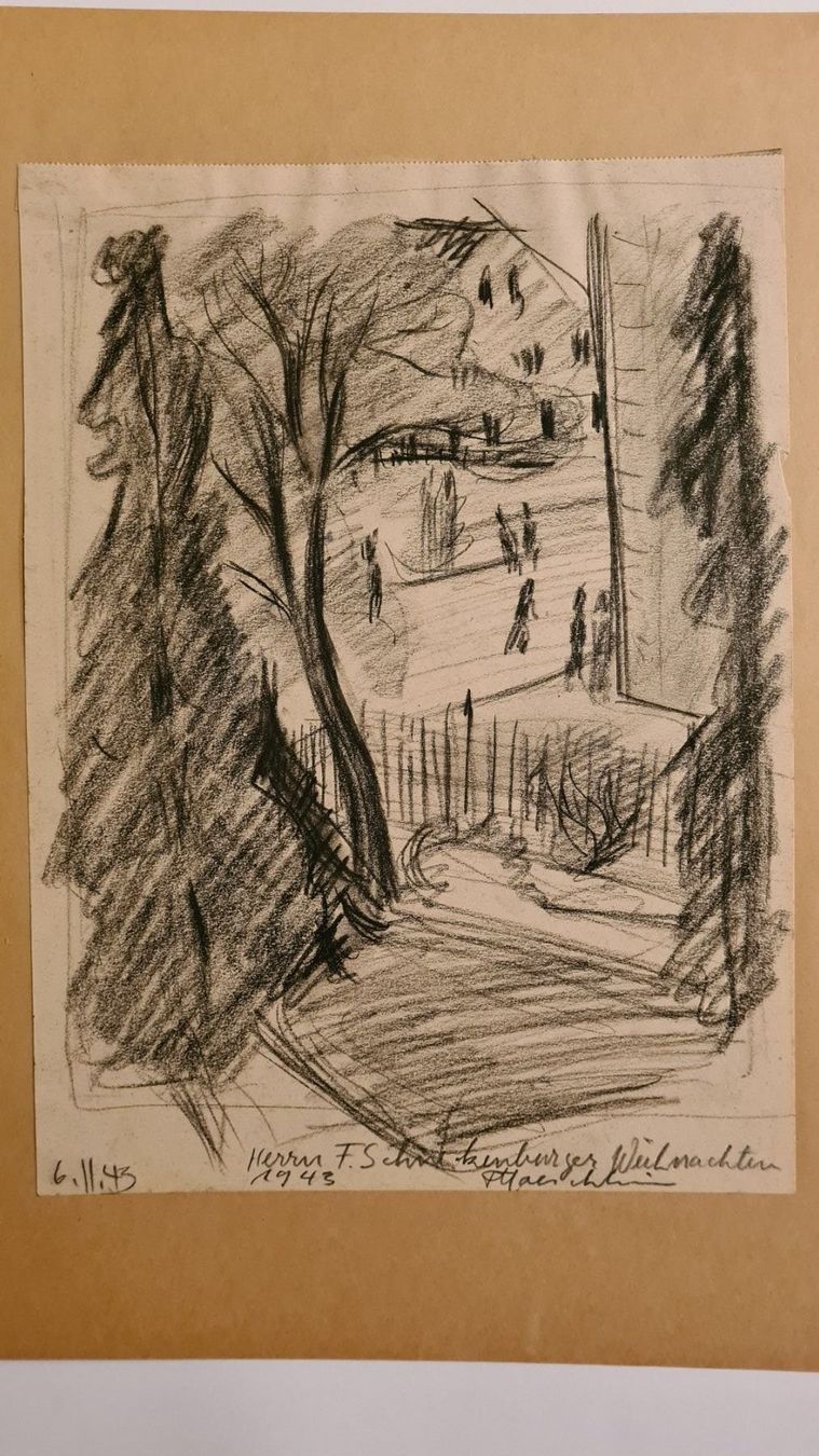 Tableaux: Felix Möschlin Kohle, Expressionist – D'occasion à Emmenbrücke par Kunstankaufverkauf9 4