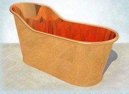 Badewanne Freistehende Bad Wanne Kupfer Becken Kupferwanne