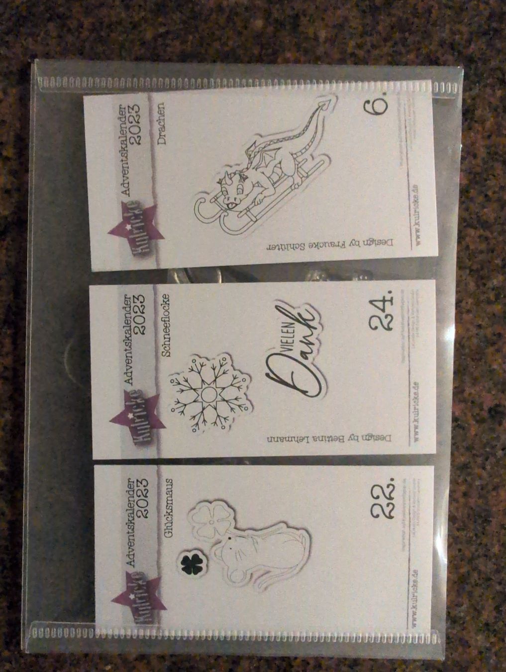 Timbri: Kulricke Clear Stamps – Usato da Zürich venduto da fschenkel 2