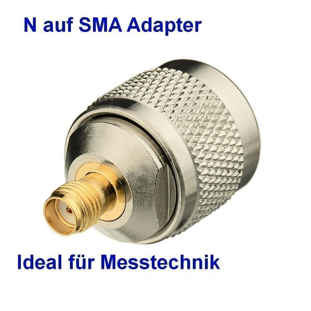 Radiocomunicazione: N Stecker auf SMA Female Adapter – Nuovo e nell'imballaggio originale da Zürich venduto da buyfinest
