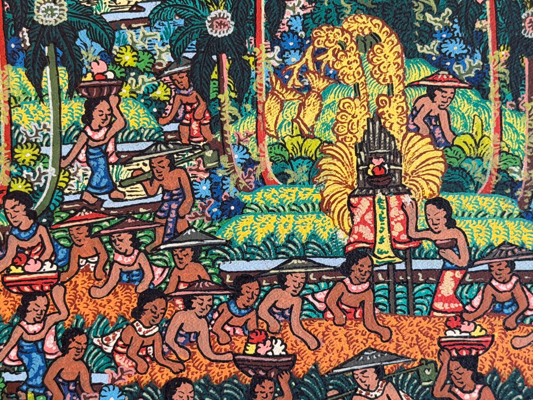 Dipinti: I W. Ekaputra UBUD BALI Gemälde – Usato da Basel venduto da PAUL_ART 2