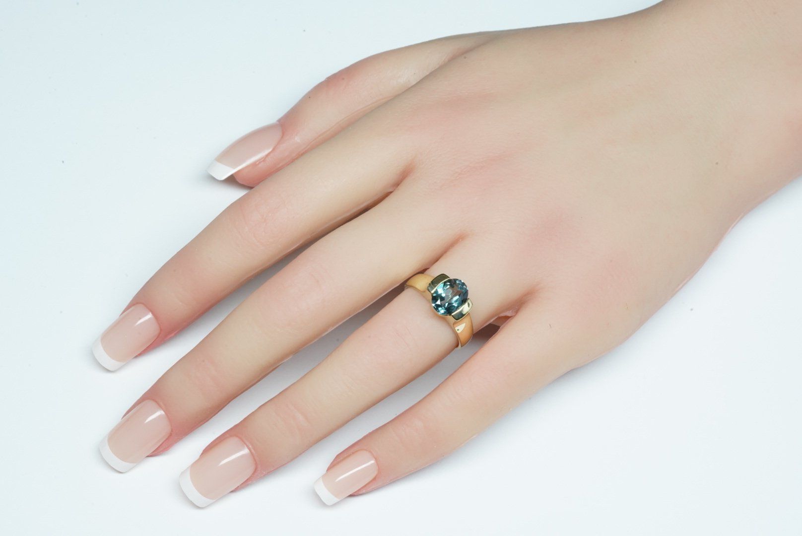 Anelli: Fingerring 9k Gelbgold mit Topas – Usato da Bülach venduto da Re-Jewelled 5