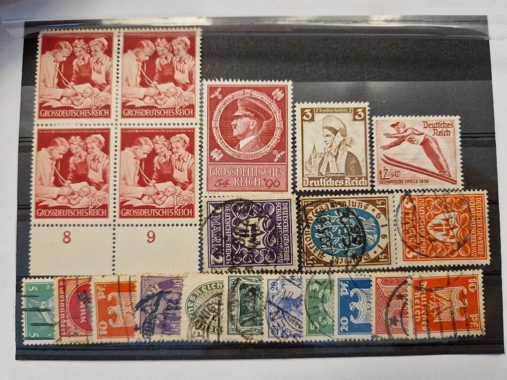 Alle Briefmarken: Deutsches Reich Briefmarken – Gebraucht aus St. Gallen von Enrico_SG