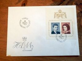 Luxusbrief, FL, zur Vermählung Hans Adam mit Marie Aglae