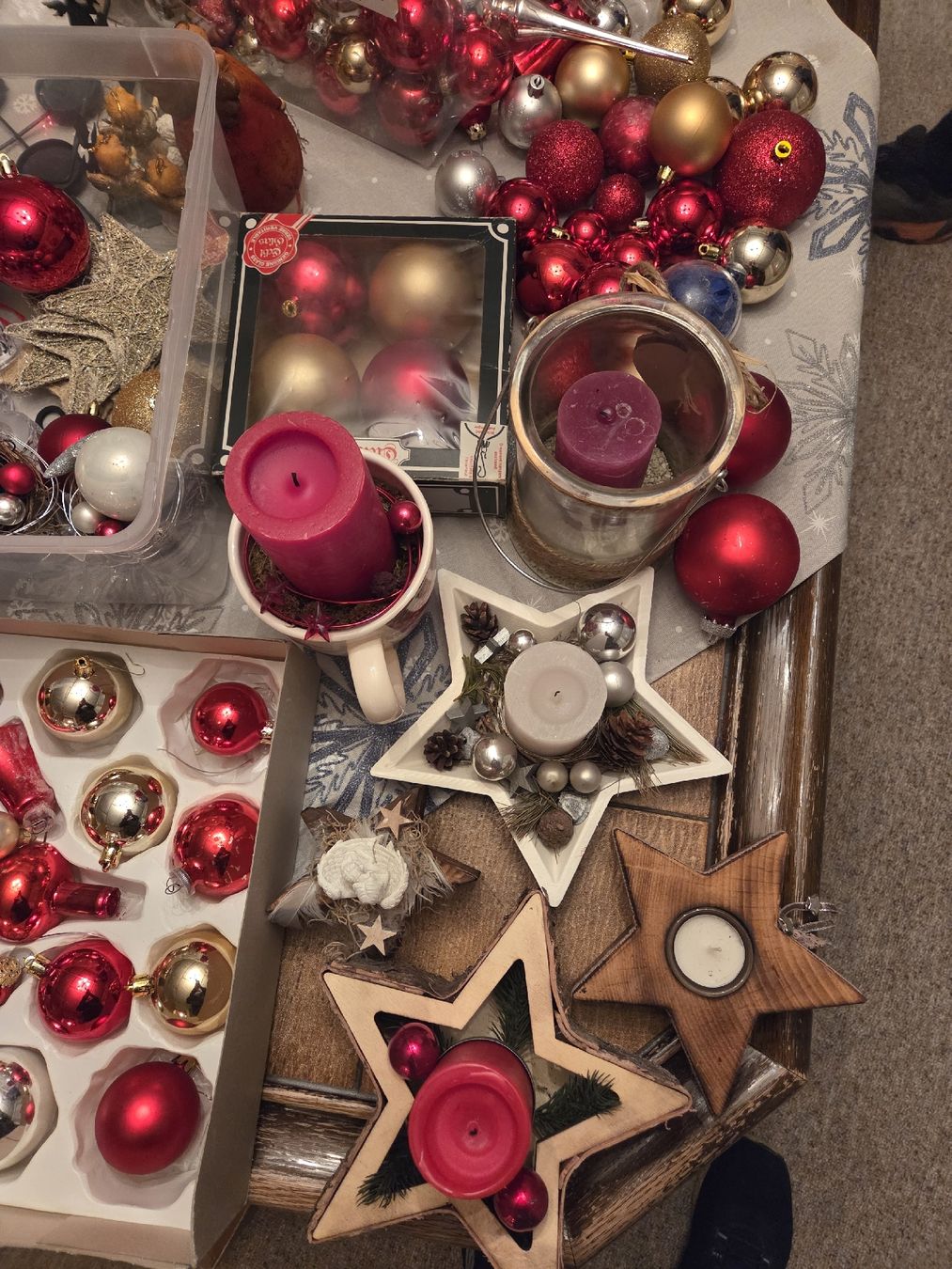 Alle Dekorationen: Christbaumkugeln und Weihnachtsdeko – Gebraucht aus Rebstein von man_w6fp 4