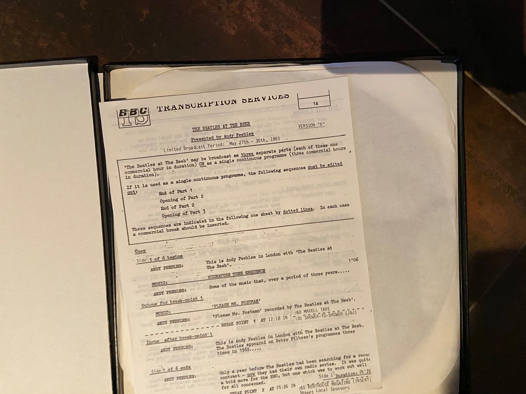 Schallplatten: The Beatles at the Beeb 3 Lp – Gebraucht aus founex von cetrarese01 3