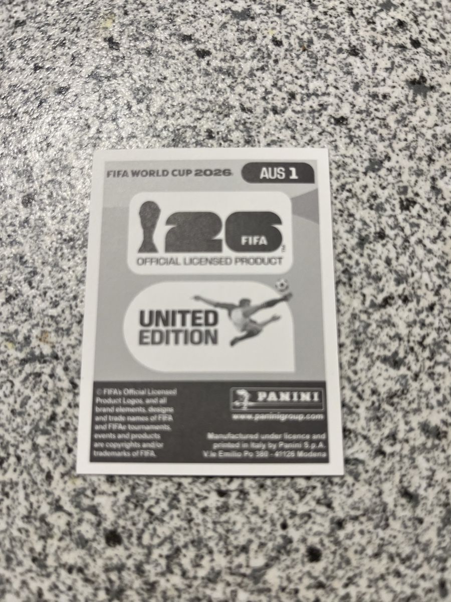 Panini Sammelbilder & Trading cards: Panini AUS 1 – Neu (gemäss Beschreibung) aus Alle von mar_yl9x