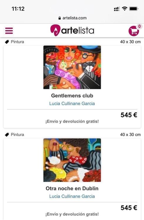 Posters & Illustrations: Acrylic Bild (von LUCIA CULLINANE) – D'occasion à Wallisellen par Irantzu 8