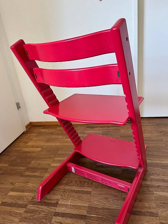 Hochstühle: STOKKE Tripp-Trapp, rot – Gebraucht aus Zürich von verde666 2
