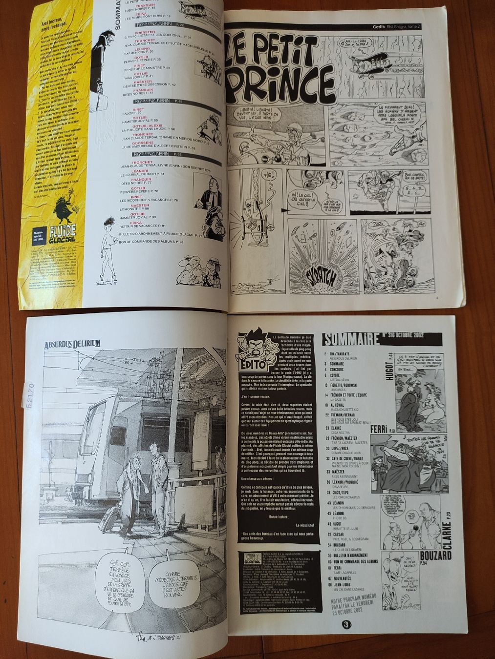 Fumetti: 2x Fluide Glacial – Usato da St. Gallen venduto da Pintador 1