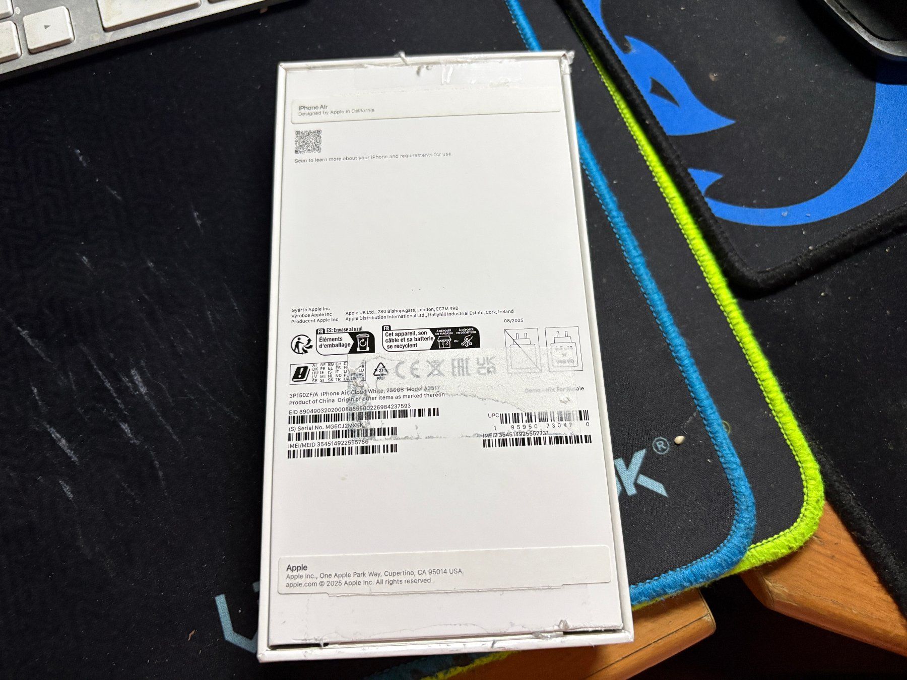 Apple Portables: Iphone Air 256Gb mit Apple Garantie – D'occasion à Au SG par bah_6f5w 1
