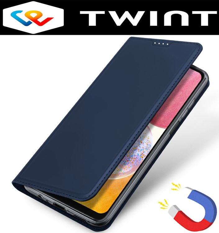 Magnet Case für Samsung Galaxy A14 4G/5G Hülle Schutzhülle Handy Cover Slim  Klapphülle