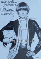 Joanna Lumley (1946) Schauspielerin - Autogramm JAMES BOND