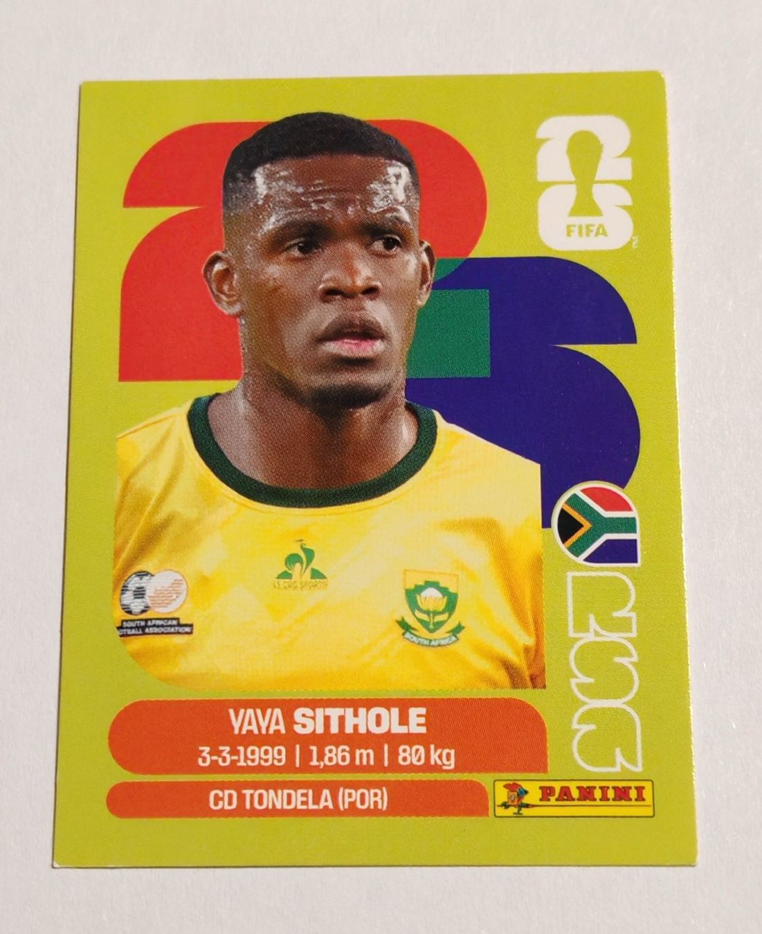 Panini Sammelbilder & Trading cards: Yaya Sithole - RSA 15 – Neu (gemäss Beschreibung) aus Rietheim von Squaley