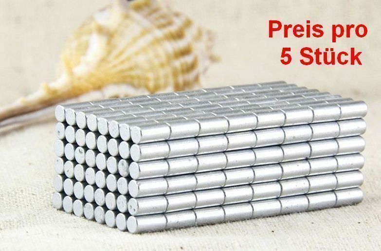 Calamite: Magnete 5 Stück, 3x6mm – Nuovo e nell'imballaggio originale da Luzern venduto da Salefactory