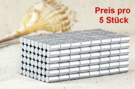 Magnete 5 Stück, 3x6mm