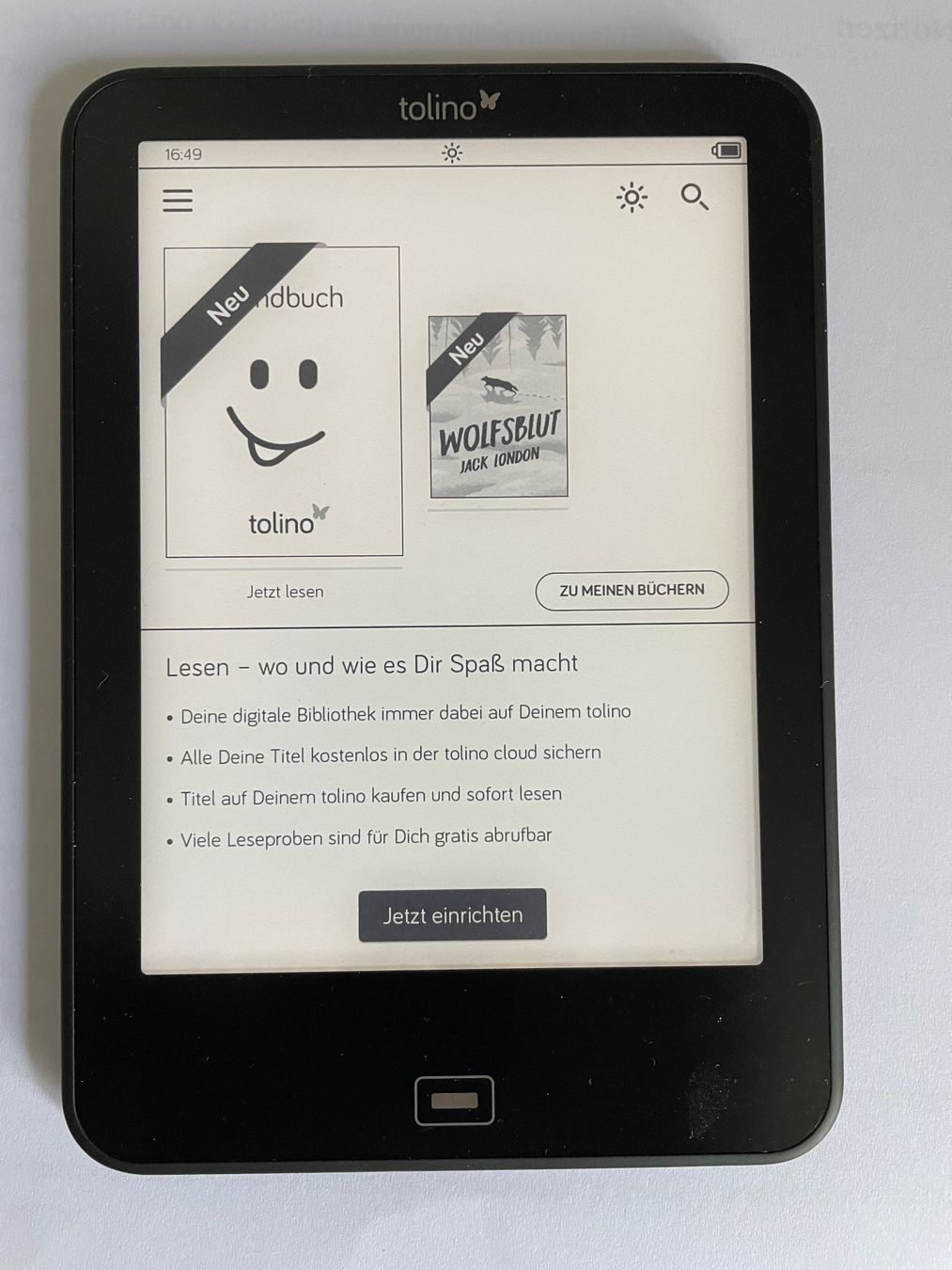 Tolino Tablet PC: Tolino Vision 4 HD e-Reader – Gebraucht aus Bülach von Simste