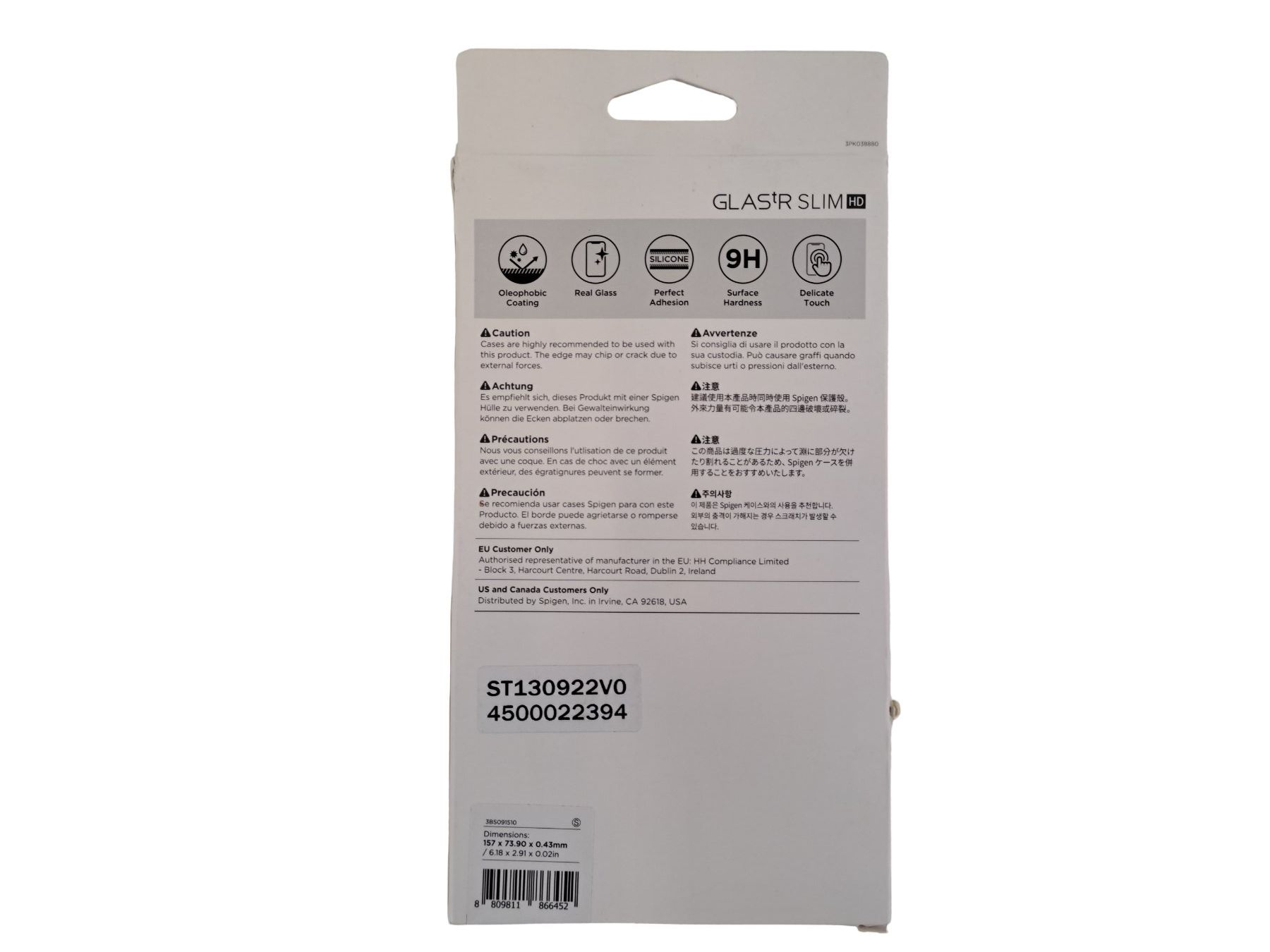 Ritocchi & pellicole di protezione: SPIGEN Glas.tR Slim HD iPhone 15 Plus / iPhone 16 Plus – Nuovo (secondo la descrizione) da Männedorf venduto da Restwert_Maennedorf 1