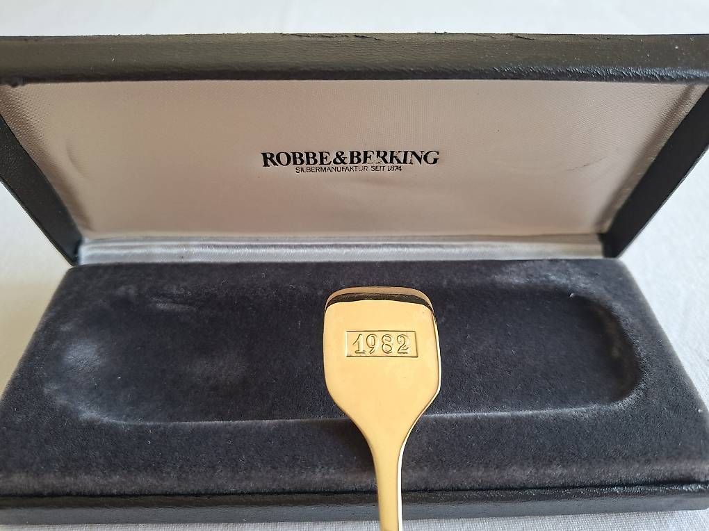 Cucchiai: Robbe & Berking Jahreslöffel 1982 – Usato da Wabern venduto da amo_pp26 1
