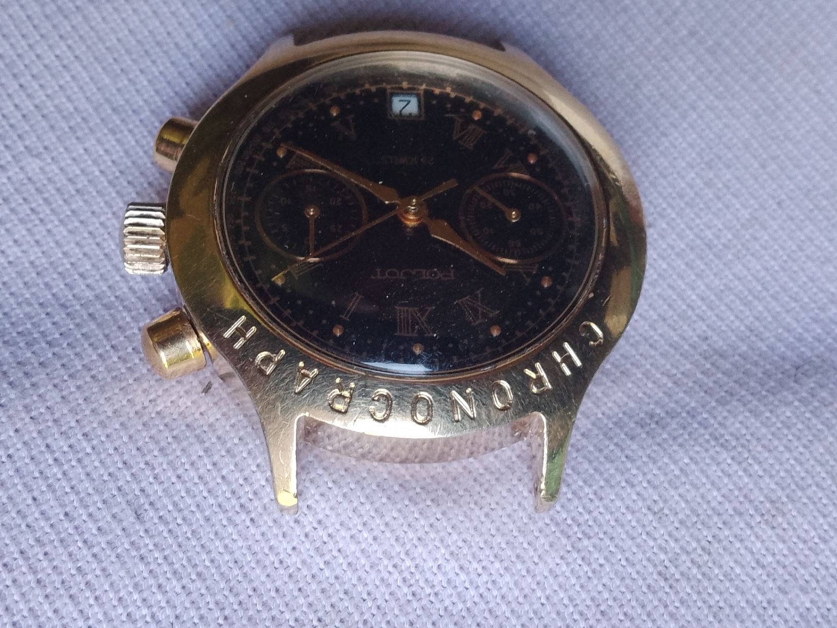 Poljot Orologi: Poljot Chronograph 38mm fur uhrmacker  – Difettoso da Agno venduto da sam2608 2