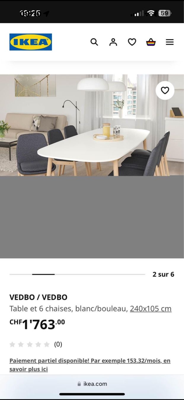 Ikea Tischset: Tisch mit 4 Stühle – Gebraucht aus Egnach von rim_g7gj 4