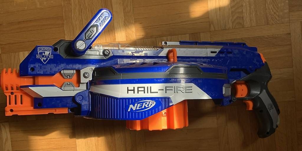 Giocattoli: NERF N-Strike Elite Hail-Fire – Usato da Rancate venduto da mic_7bfw 3