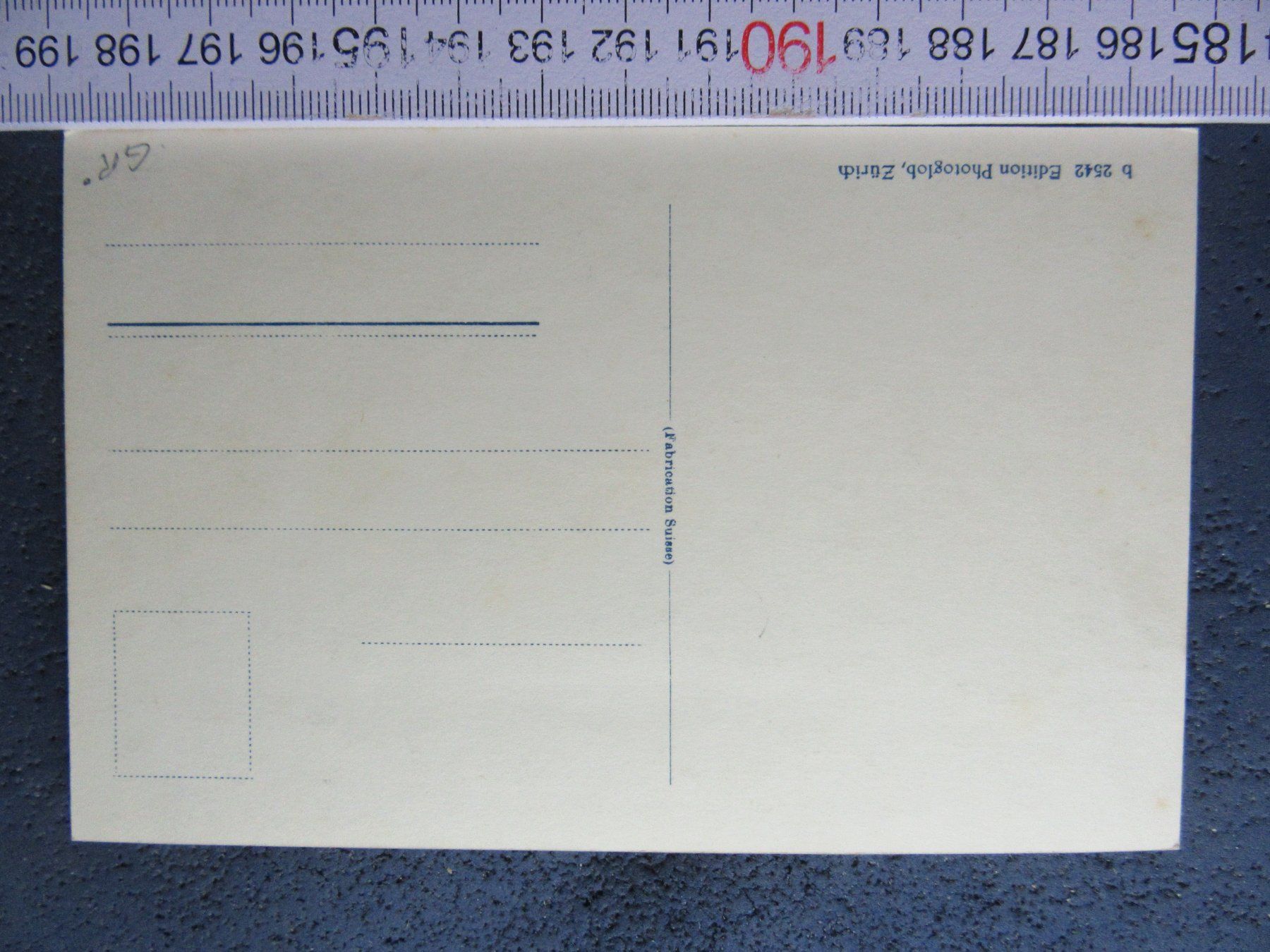 Cartoline postali: CHUR GR GENEALANSICHT AK GR – Usato da Ettingen venduto da Hausi4711 3
