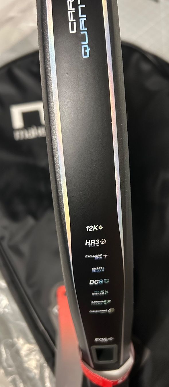 Racchette: NOX Quantum 12K Carbon - Padelschläger NEU! – Nuovo e nell'imballaggio originale da Winterthur venduto da PalarPinoPadel 5