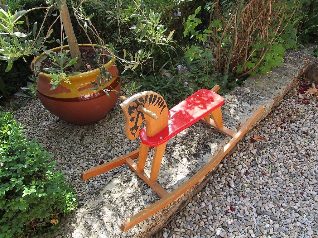Giocattoli: cheval à bascule – Usato da Fontaines venduto da patrizi01 1