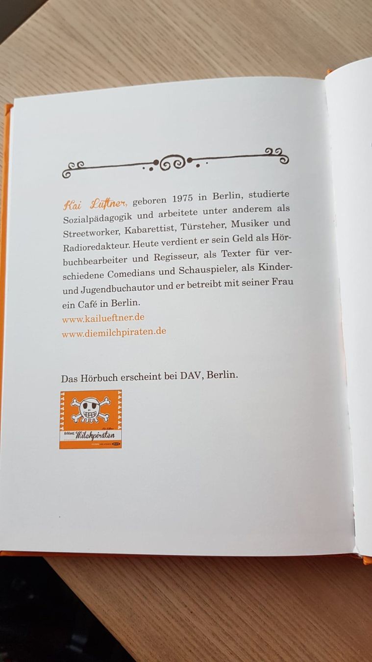 Libri: Milchpiraten - Kai Lüftner - GRATIS – Usato da Spiegel b. Bern venduto da Gudi8 2
