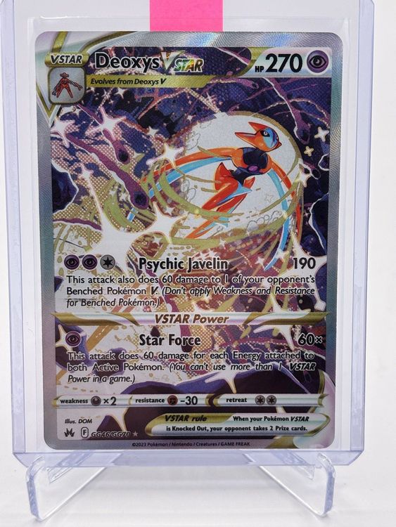 Zenit der Könige - Deoxys VSTAR (CRZ GG46) - EN (Neu (gemäss ...