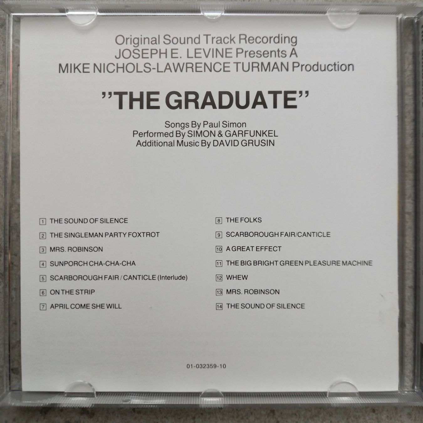 CD: CD "THE GRADUATE" – Nuovo (secondo la descrizione) da Binningen venduto da mar_2jlr 2