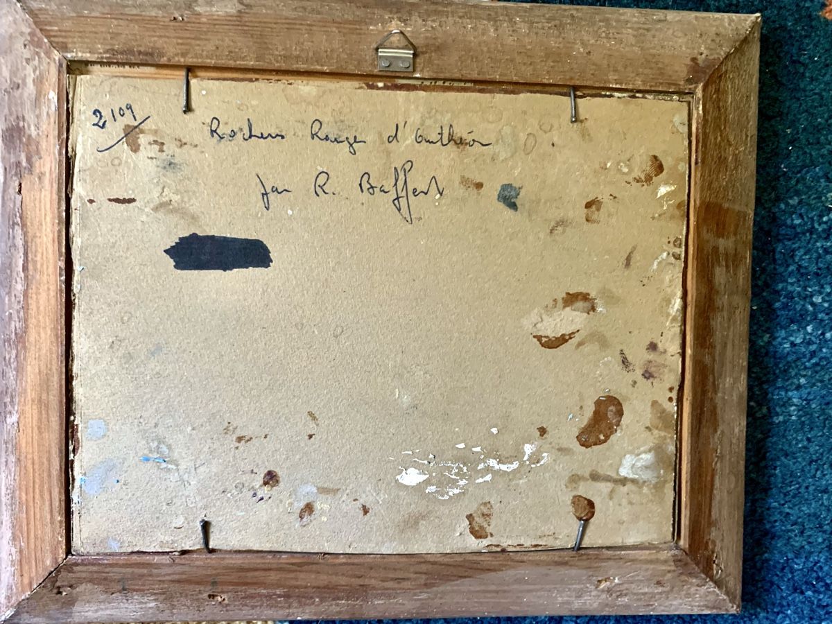 Dipinti: Gemälde mit Meerblick und Segelbooten, handsigniert. – Usato da Wallisellen venduto da Died 5