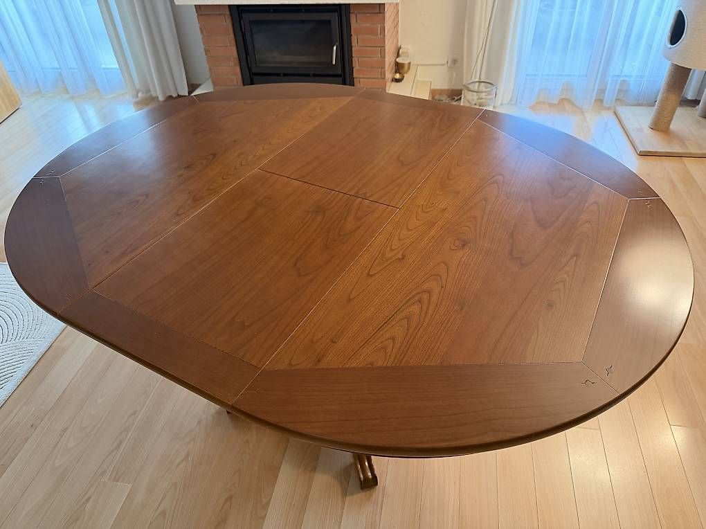 Tische: Table ronde en merisier – Gebraucht aus Cheseaux-sur-Lausanne von Yosetese 3