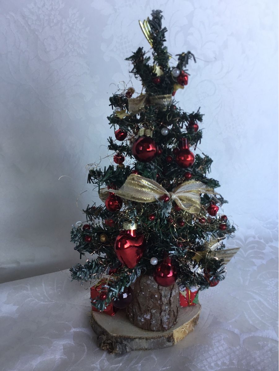 Tutte le decorazioni: Weihnachtsbaum mit Glas Schmuck – Usato da St. Gallen venduto da chamilla 1