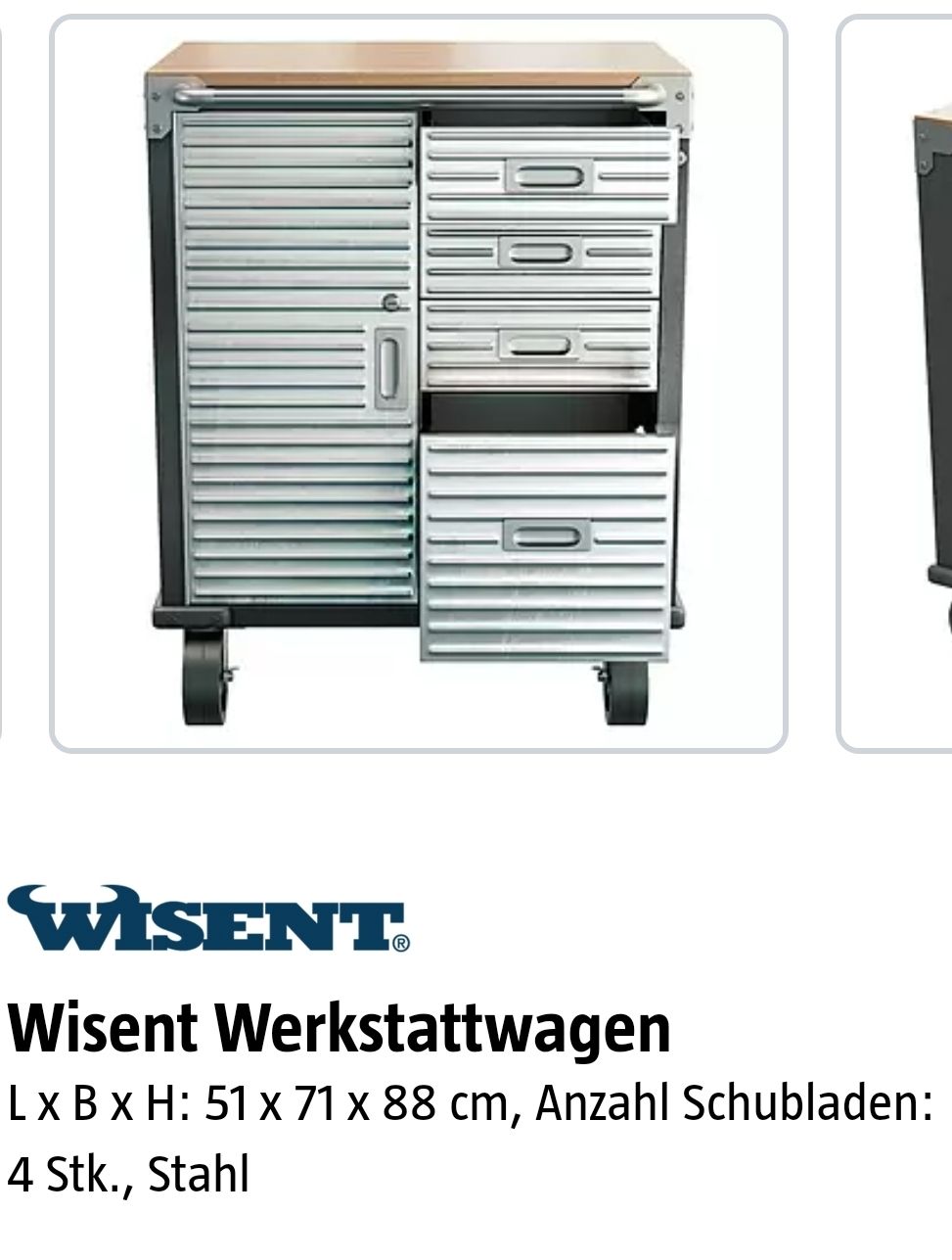 Tutti gli attrezzi: Wisent Werkstattwagen – Usato da Heimiswil venduto da  5