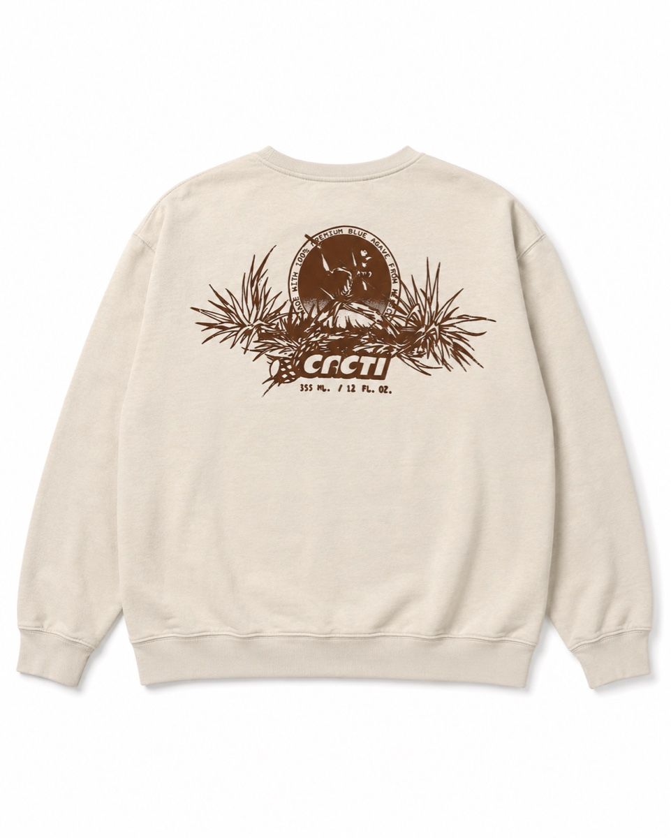 Pulls & Sweat-shirts: CACTI by Travis Scott Sweatshirt XL Beige – D'occasion à Unterentfelden par Ecru.store 1