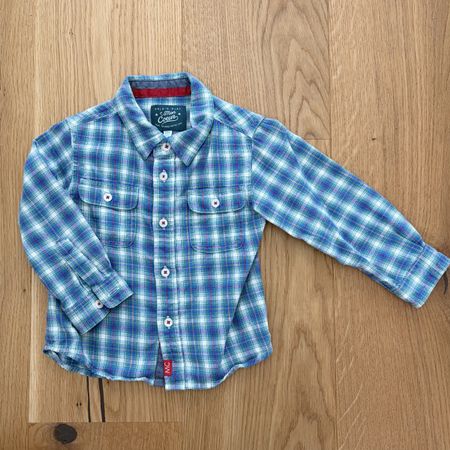 Winter Kinderhemd Mon Coeur, Gr. 80, warm, Top Zustand!