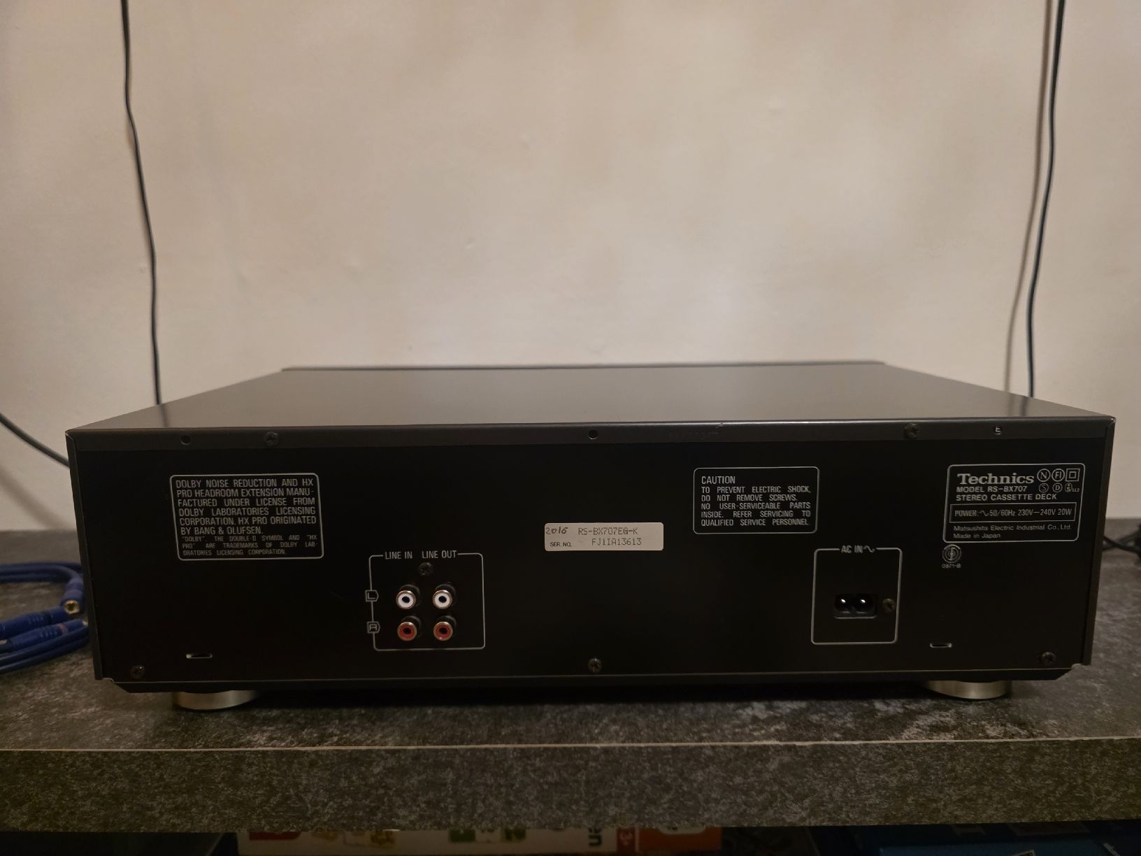 Musicassette: Technics RS-BX707 3-Head Cassette Deck Direct Drive – Usato da Root venduto da dam_k55b 3